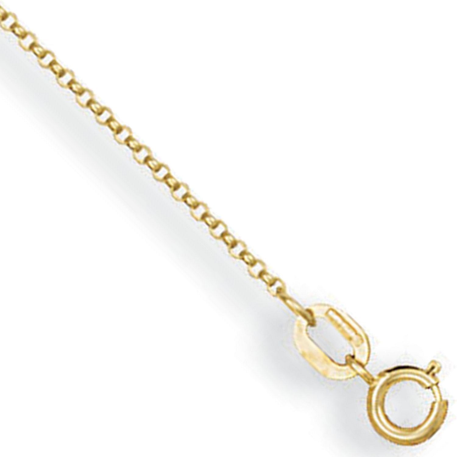 Yellow Gold 1.1mm Micro Belcher Chain - Fine Necklace - Certified Authentic - Swiss Made – Luxury Jewellery by Imperia